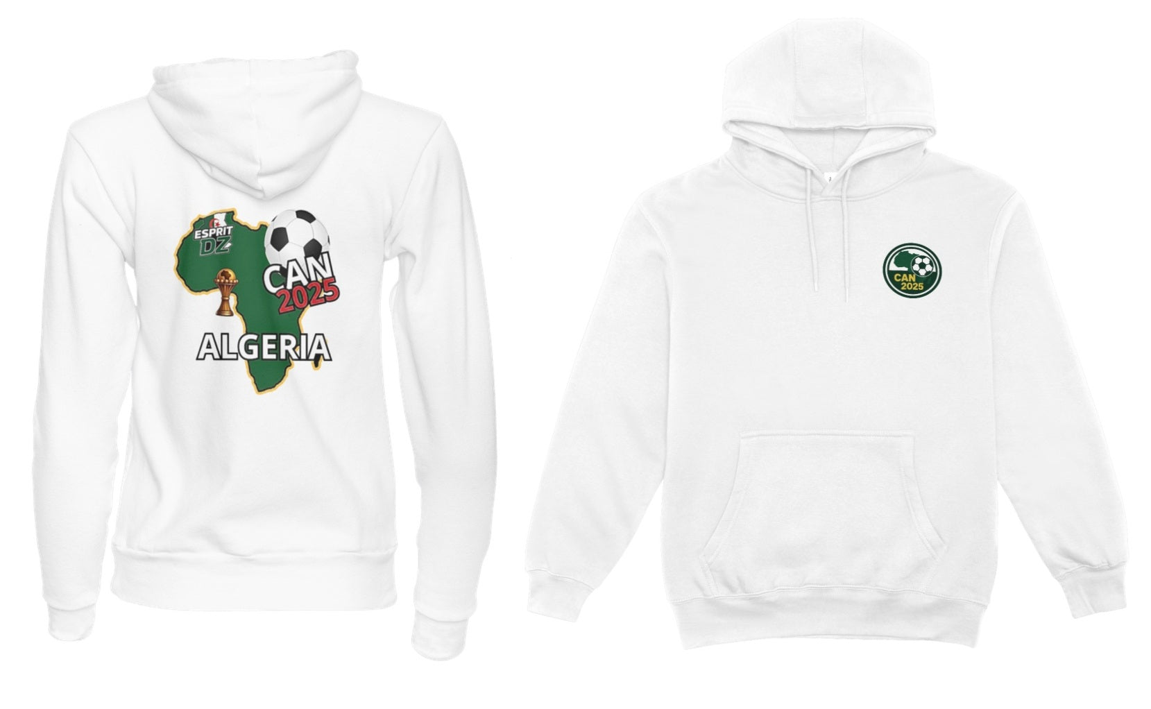 SWEAT A CAPUCHE CAN 2025 Algérie