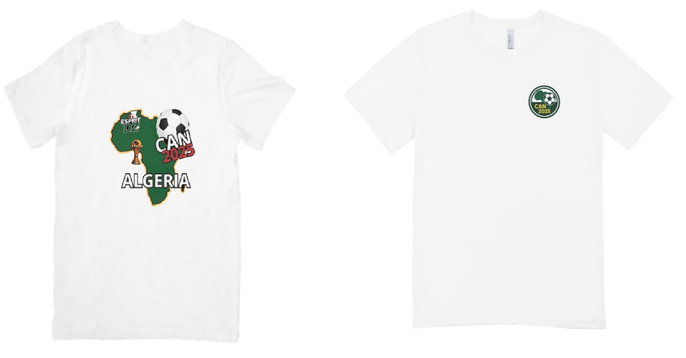 T-Shirt CAN 2025 Algérie