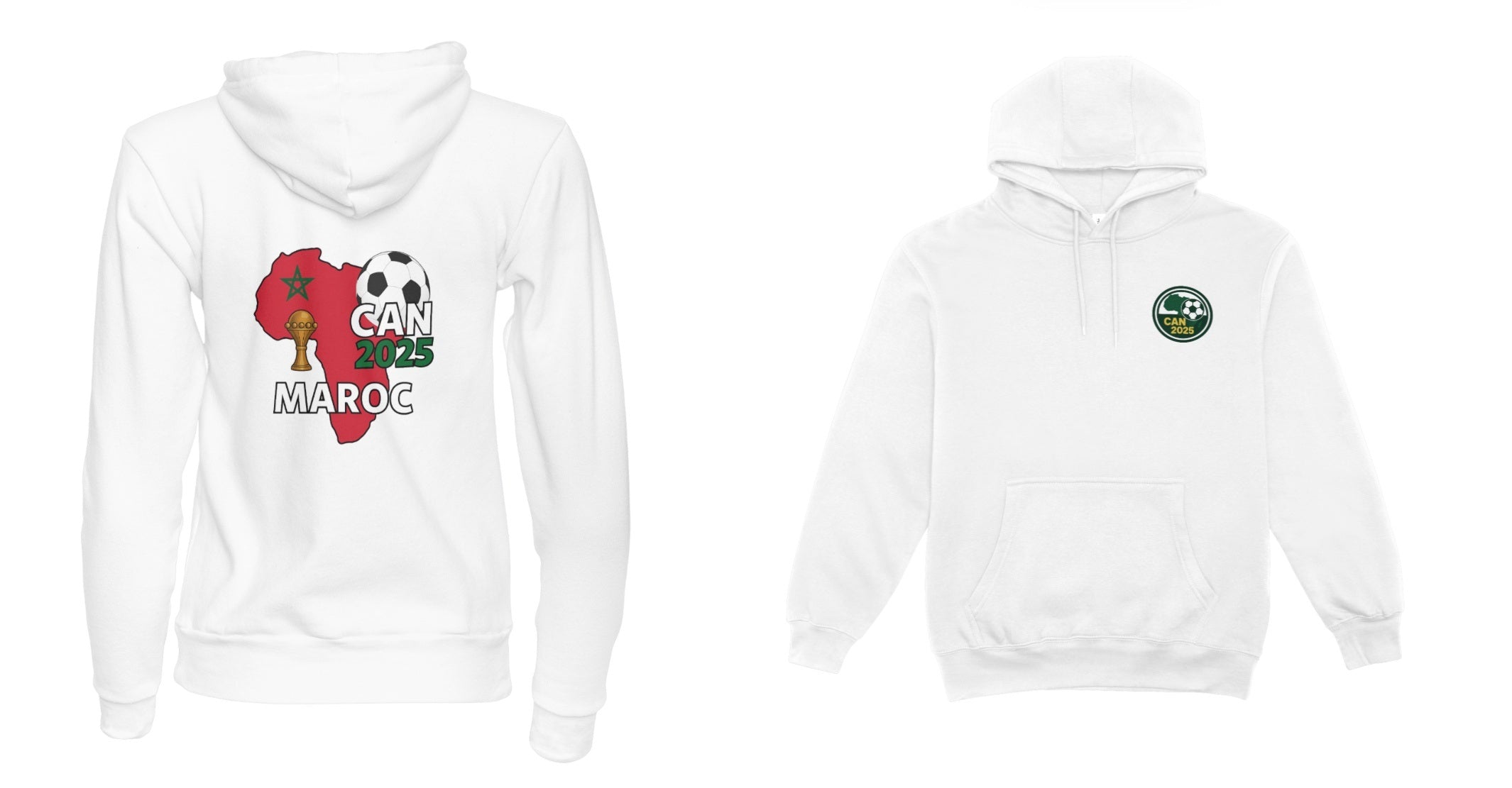 SWEAT A CAPUCHE CAN 2025 Maroc