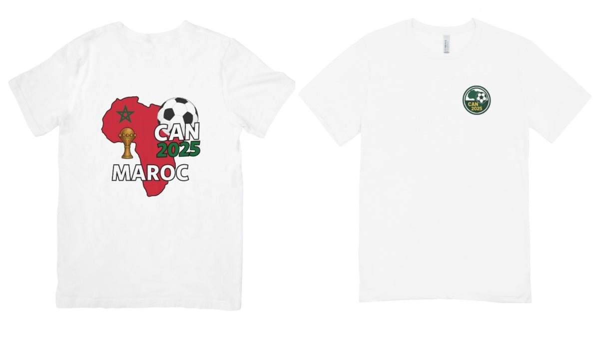 T-Shirt CAN 2025 Maroc
