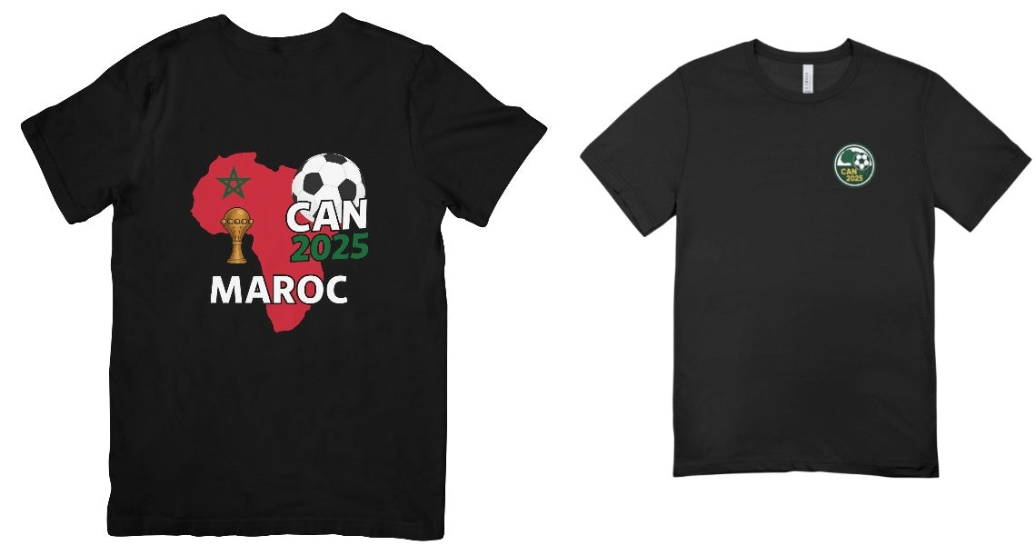 T-Shirt CAN 2025 Maroc